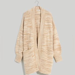 Madewell Plus Space-Dye Long Cardigan Sweater